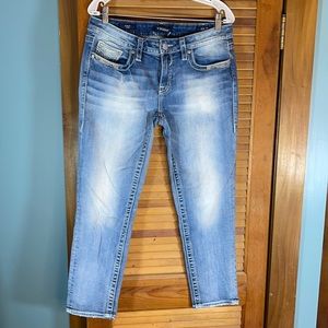 Vigoss Dublin Heritage Fit Stretch Jean Capri 9/10
